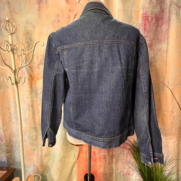 VTG 📌GEGRGE essentials 80s Denim Jacket - Picture 7 of 15